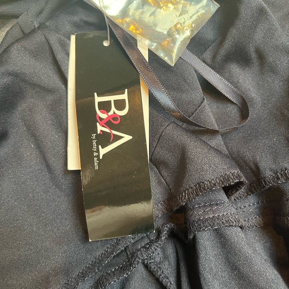 Betsy & Adam Cascading Ruffle Gown - Picture 6 of 15